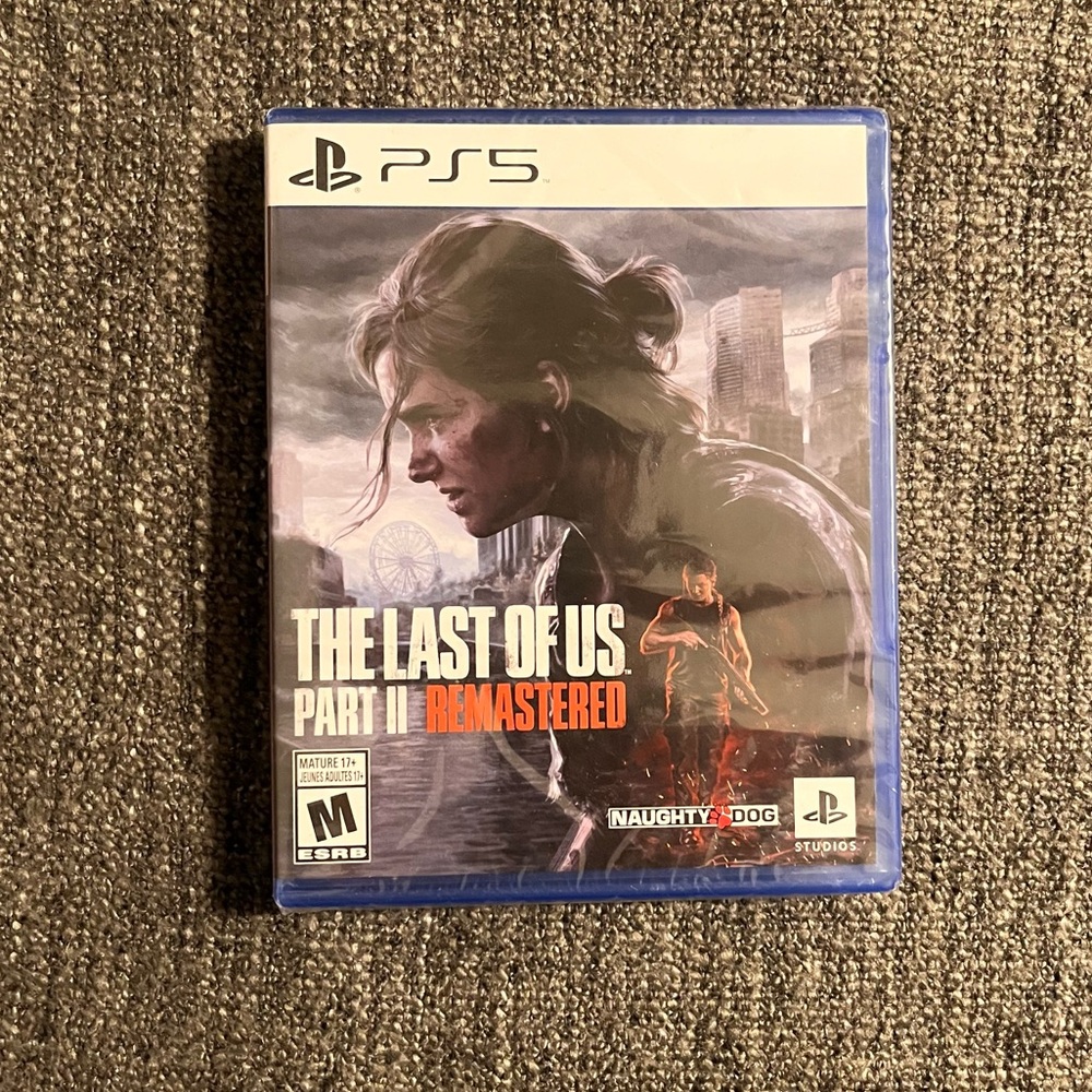 The Last Of Us‎ Part II Remastered Sony Playstation 5 PS5 Game Brand New Sealed